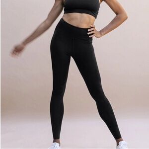 girlfriend collective Black FLOAT Seamless High-Rise Legging